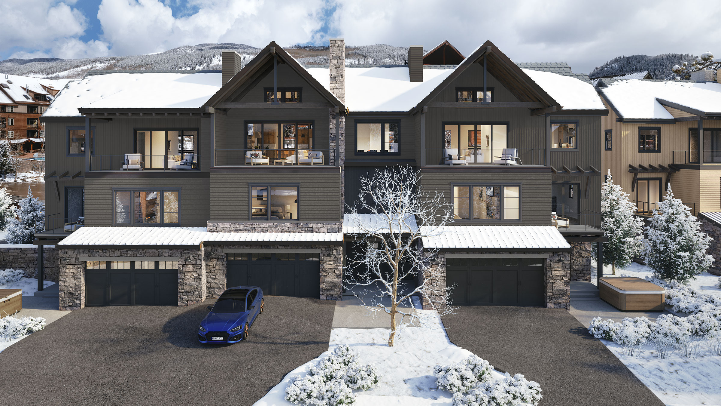 Luxury Townhome Development in Keystone 80% Sold Before Breaking Ground